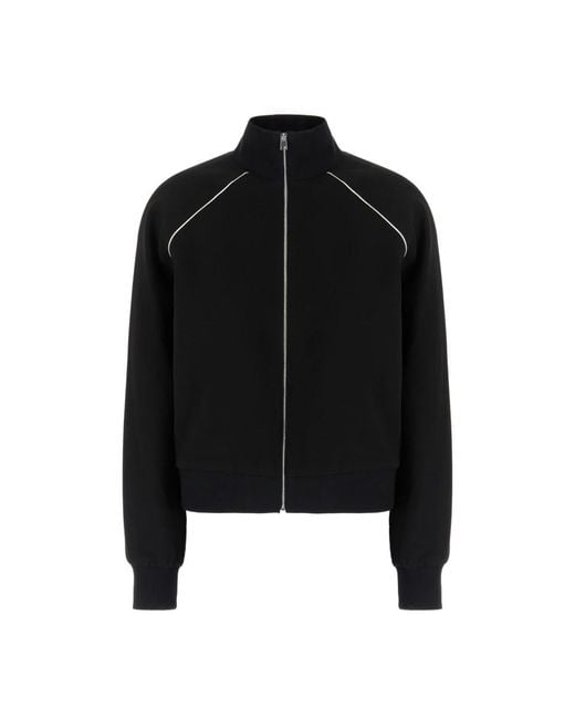 Tory Burch Hoodies & Sweatvesten ,Zwart ,Polyester Stijlvol Sweatshirt Voor Dagelijks Gebruik in het Black