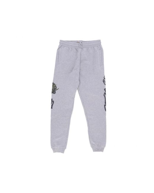 Mitchell & Ness Broeken ,Grijs ,Trainingsbroek in het Purple voor heren