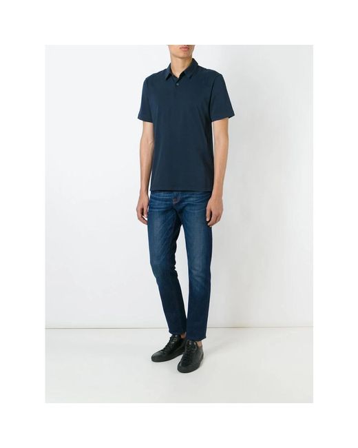 James Perse Blue Polo Shirts for men