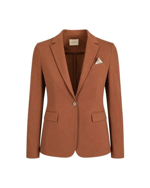 Circolo 1901 Brown Blazers