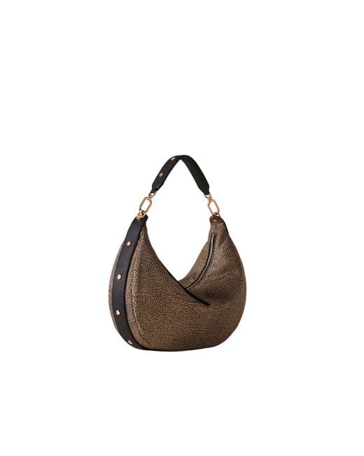 Shoulder Bags di Borbonese in Metallic
