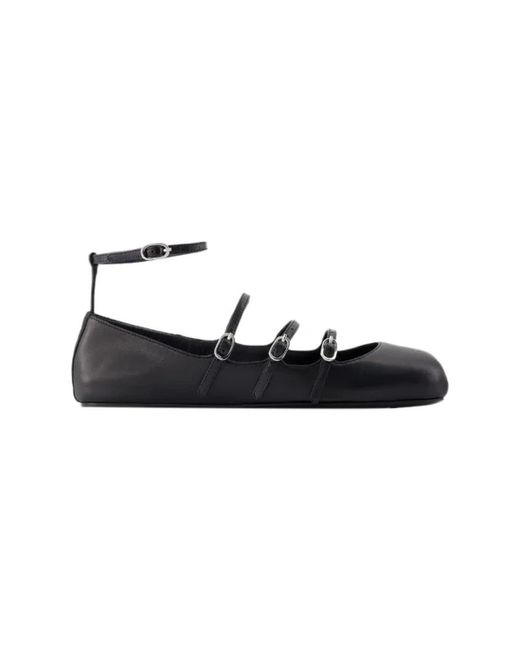 McQueen Black Ballerinas