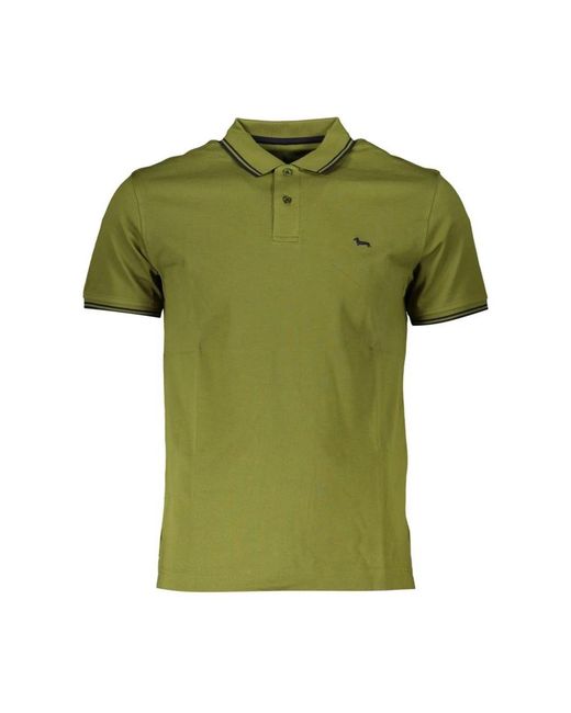 Harmont & Blaine Green Polo Shirts for men