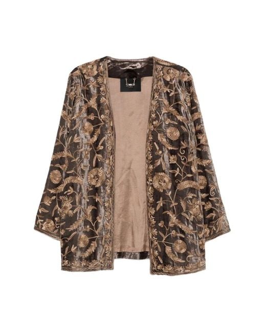 Light Jackets Seventy de color Brown