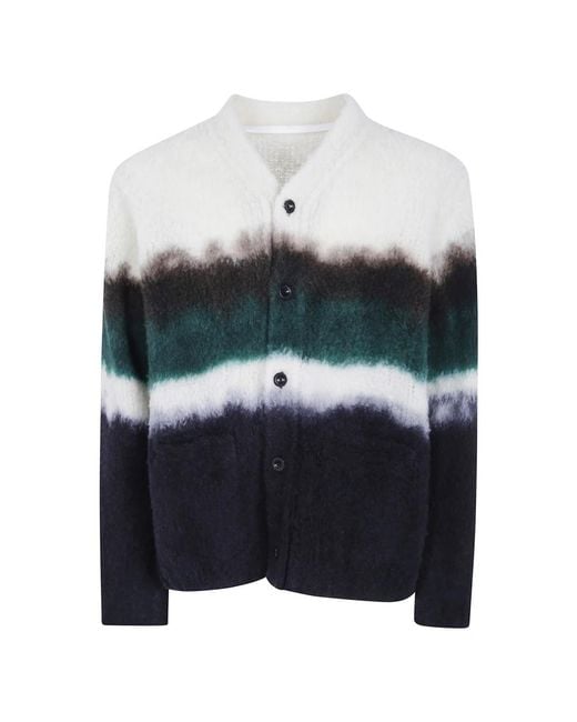 Cardigans Sacai de hombre de color Black