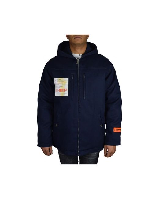 Heron Preston Regenjassen in het Blue voor heren