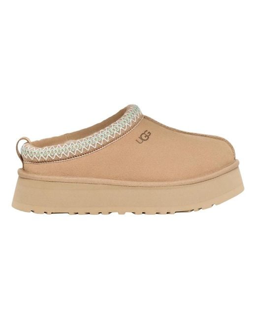 Ugg Natural Tazz Platform Clog