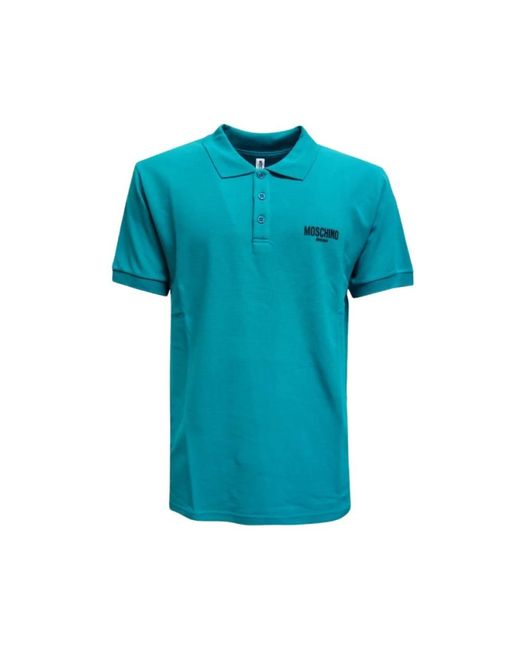 Tops > polo shirts Moschino pour homme en coloris Blue