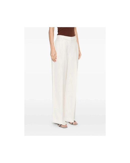 Brunello Cucinelli White Trousers