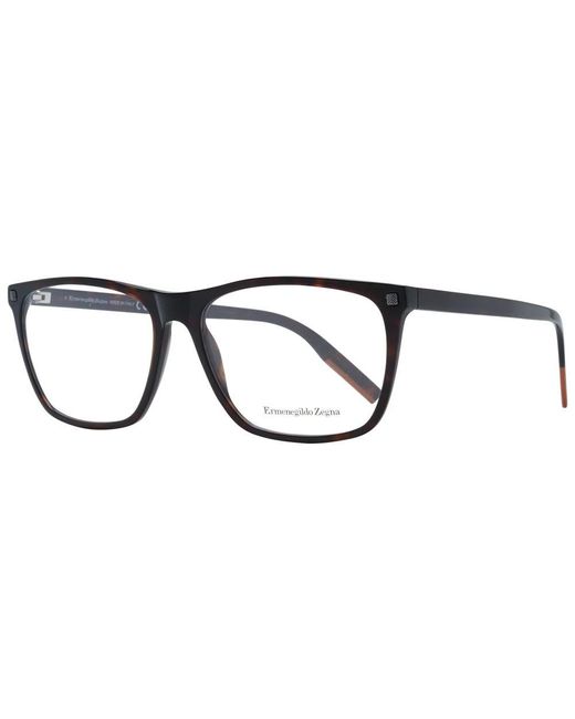 Glasses Zegna de hombre de color Black