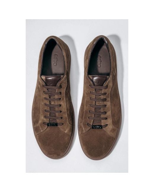 ESTRO Brown Sneakers for men
