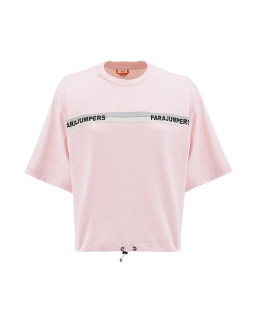 Parajumpers Pink T-Shirts
