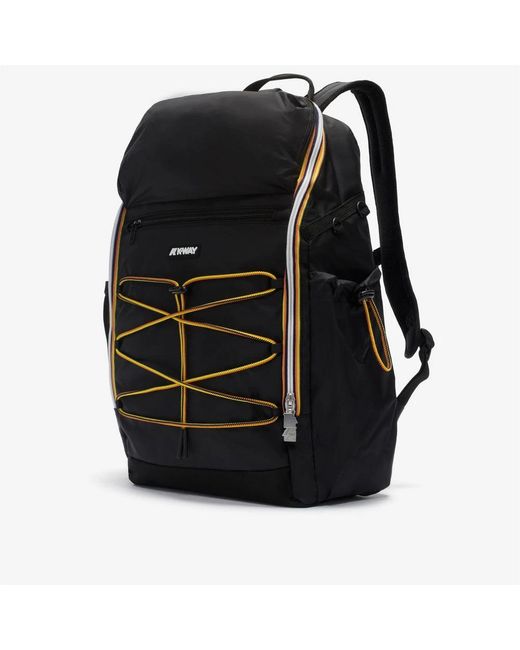 K-Way Black Backpacks