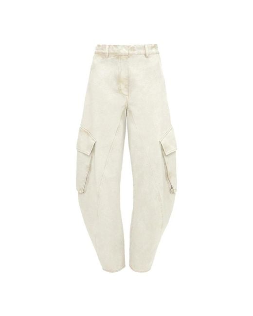 J.W. Anderson Natural Tapered Trousers