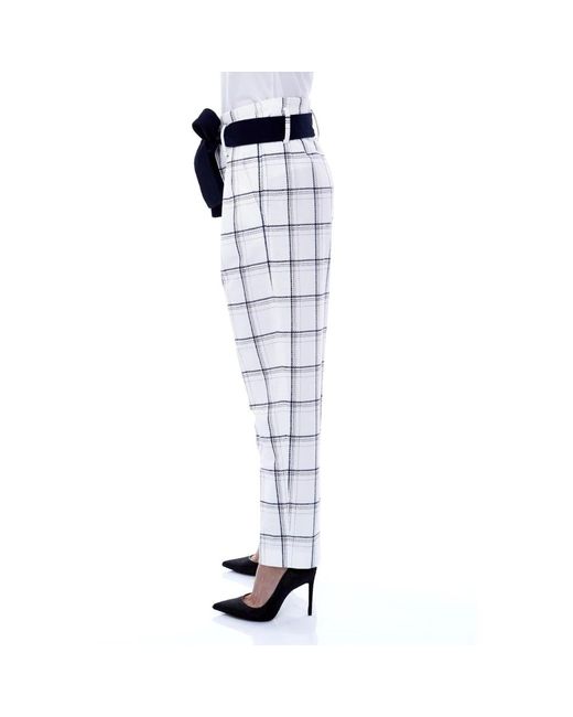 Circolo 1901 Blue Slim-Fit Trousers