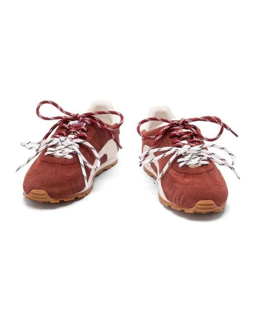 DSquared² Red Suede Sneakers for men