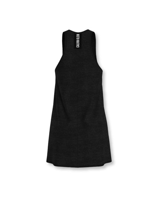 Calvin Klein Black Short Dresses
