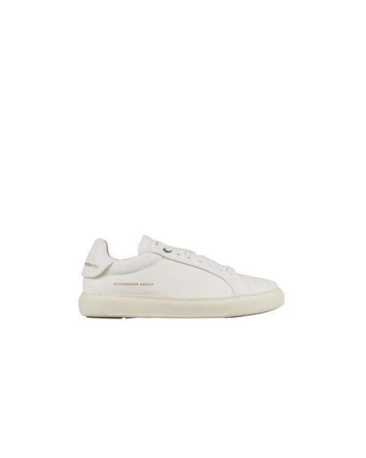 Alexander Smith White Sneakers for men
