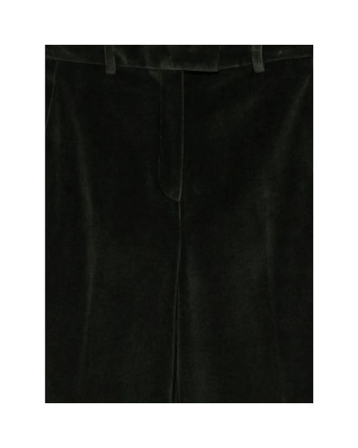 Circolo 1901 Black Straight Trousers