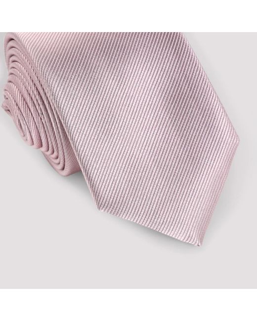 Giorgio Armani Pink Ties for men