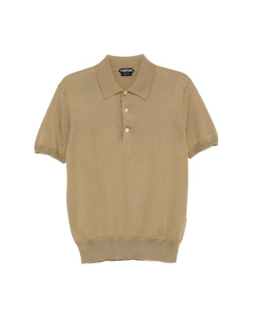 Tom Ford Natural Polo Shirts for men