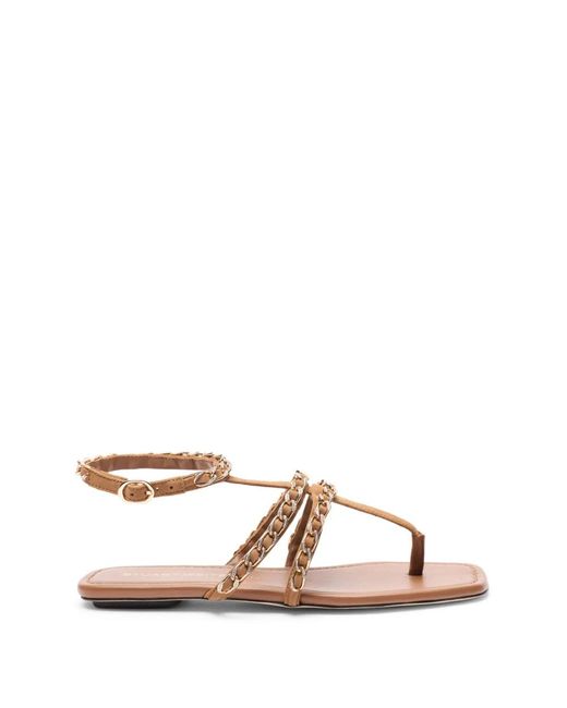 Stuart Weitzman Schoenen ,Bruin ,Leer Soluxe Crystal Sandal in het Brown
