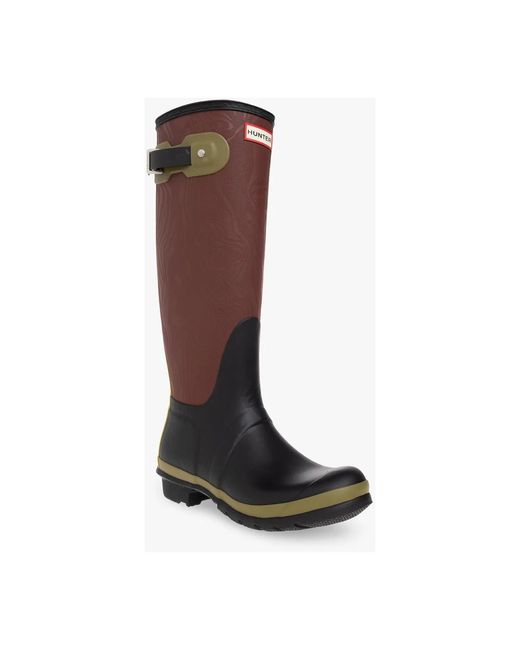 Bottes de pluie Hunter en coloris Brown