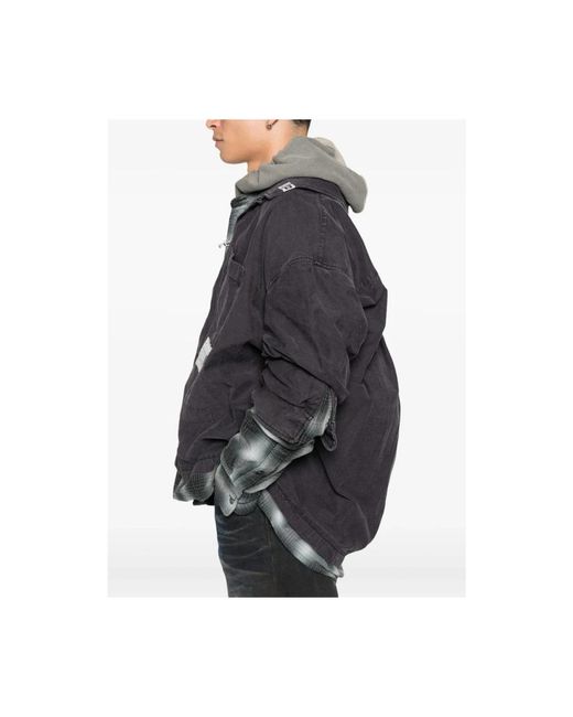 Maison Mihara Yasuhiro Light Jackets in het Gray voor heren