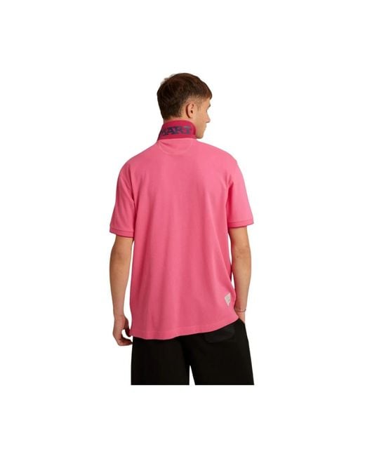 La Martina Classic Polo in het Pink voor heren