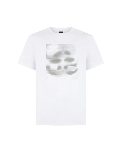 Moose Knuckles Raydaze Tee in het White voor heren