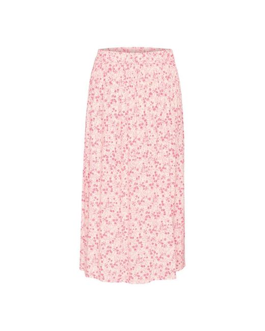 Part Two Pink Midi Skirts