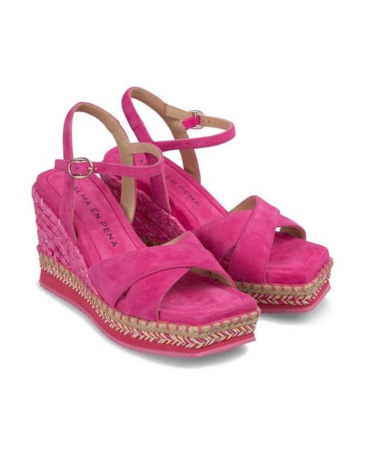 Wedges di Alma En Pena. in Pink