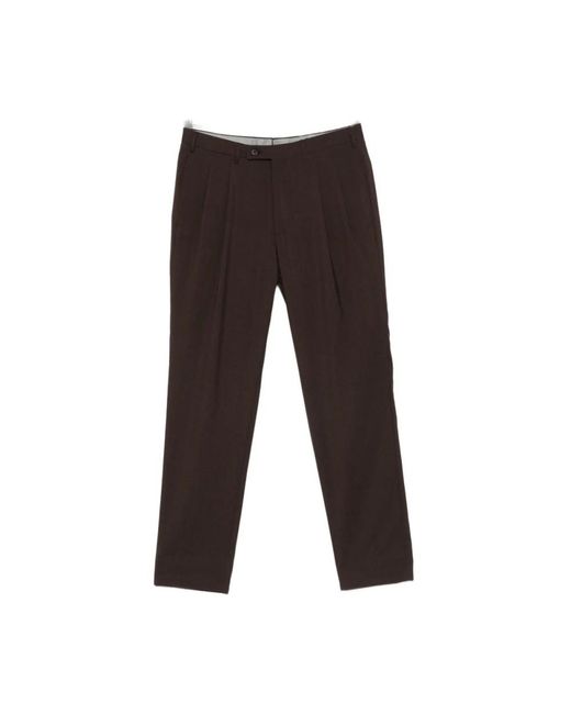 Corneliani Brown Suit Trousers for men