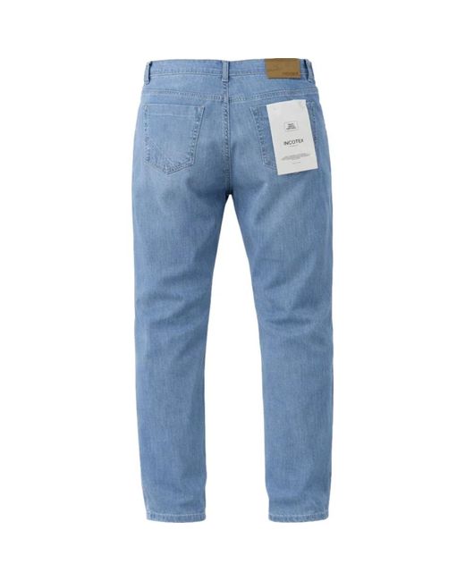 Incotex Division Jeans in het Blue voor heren