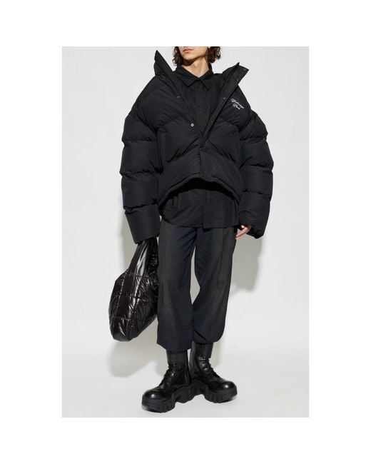 Balenciaga Blue Down Jackets for men