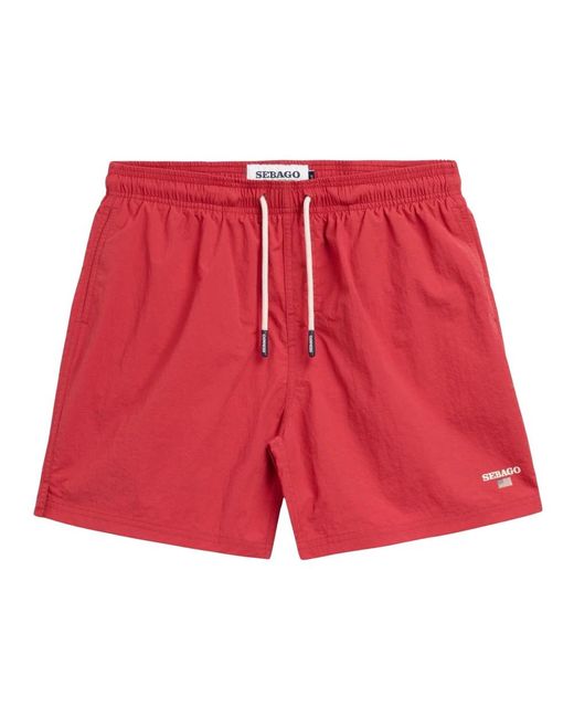 Sebago Red Beachwear for men