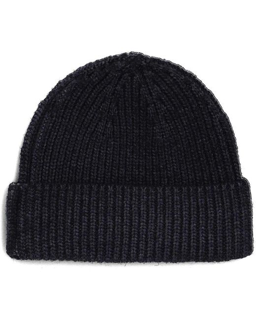 Profuomo Wolle Nylon Mütze Must-Have Dunkelblau in Blue für Herren