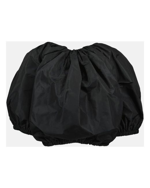 Patou Black Bubble Top