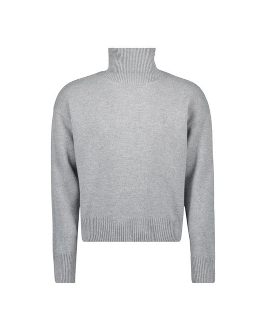 Turtlenecks AMI de hombre de color Gray