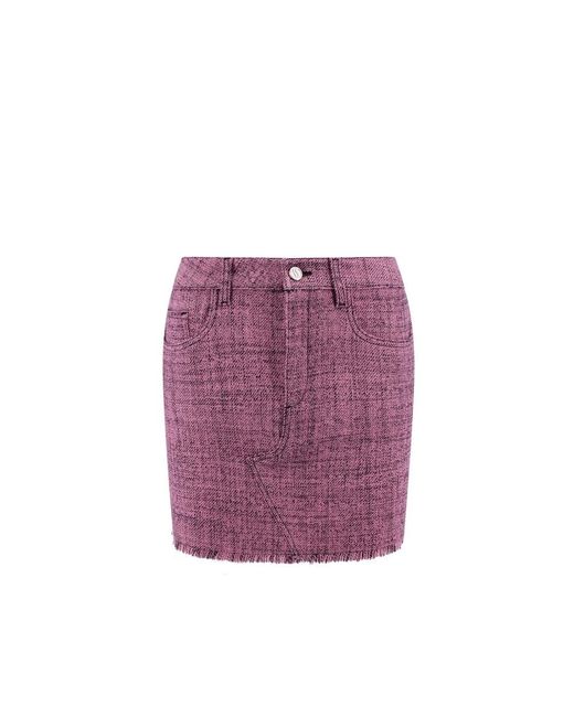 Stella McCartney Purple Short Skirts