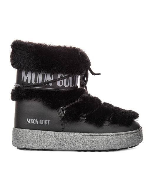 Moon Boot Black Winter Boots