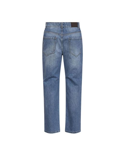 Brunello Cucinelli Blue Straight Fit Jeans