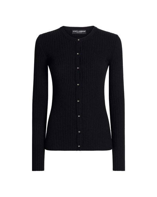 Cardigans Dolce & Gabbana de color Black