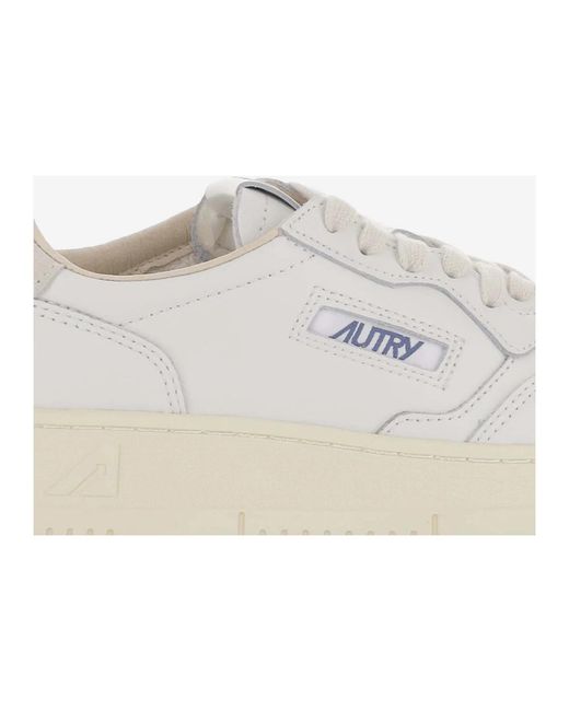 Autry White Sneakers