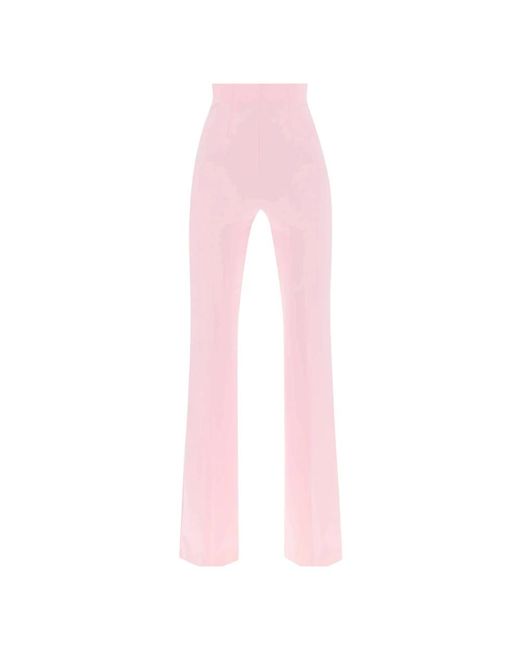 Sportmax Pink Wide Trousers