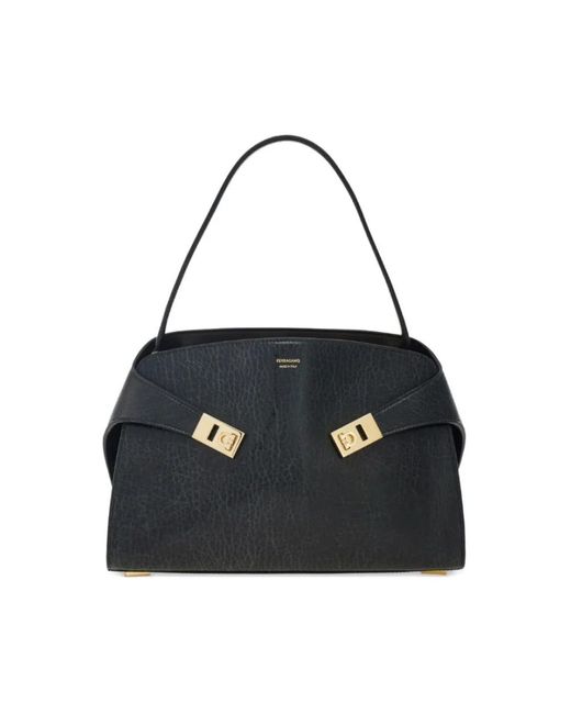 Handbags di Ferragamo in Black