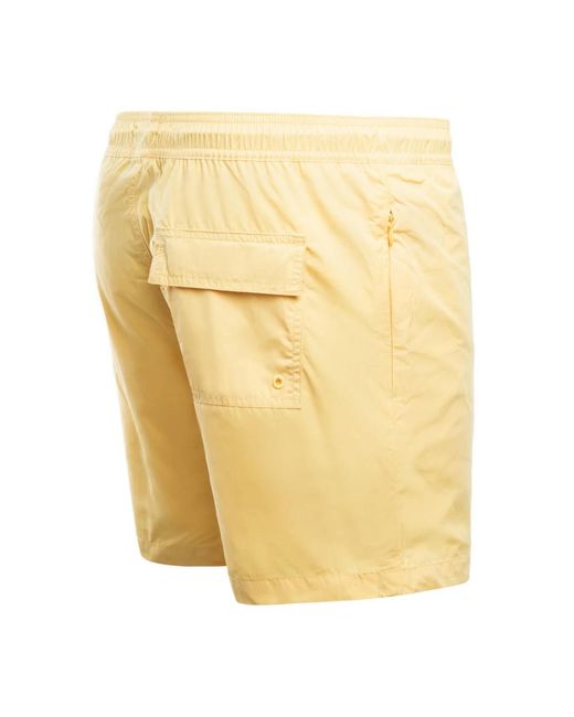 J.O.T.T Badmode ,Geel ,Polyester Swim Shorts Biarritz in het Yellow voor heren