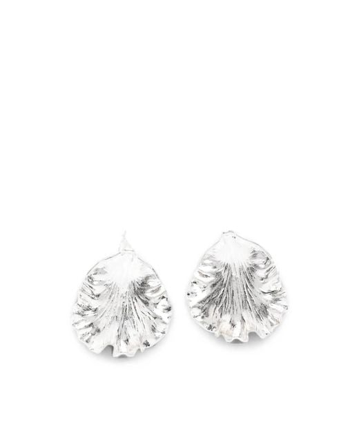 Cult Gaia White Earrings