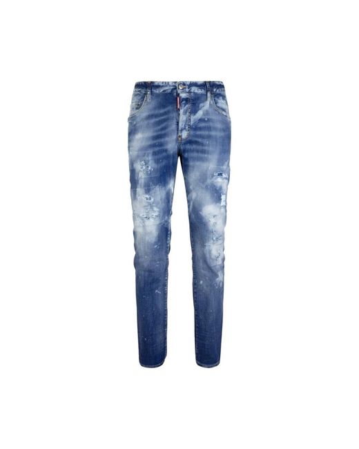 DSquared² Blue Slim Fit Jeans for men