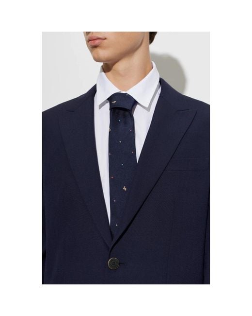 Ties di Paul Smith in Blue da Uomo